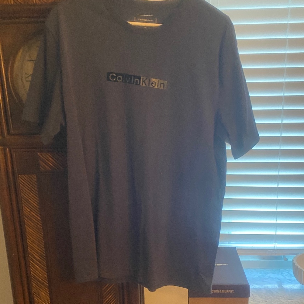 Calvin Klein Men's Dark Gray Tee